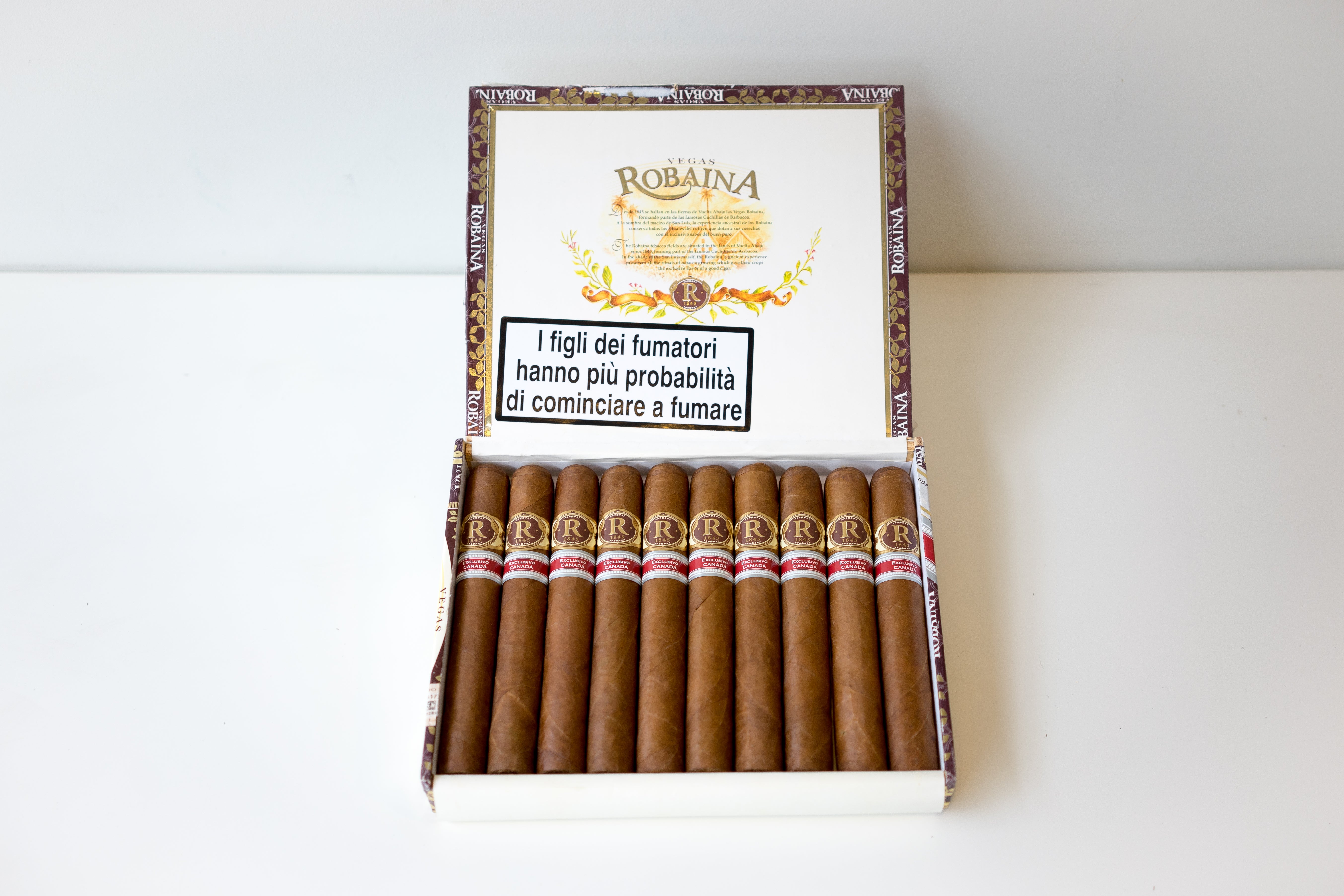 Vegas Robaina · Cigar Aniversario XV Cigar (Ex. Canada 2012)